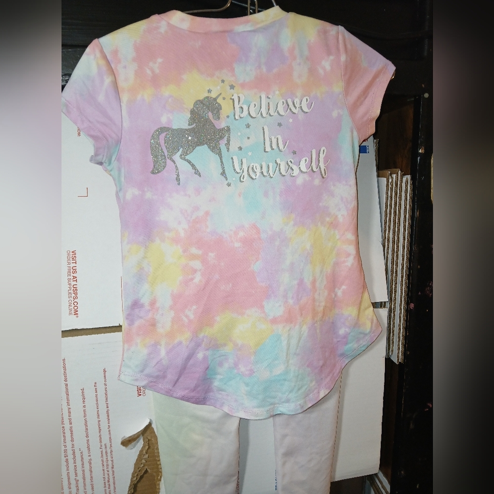 Pastel Tie-Dye Unicorn Onesie